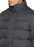  - HERNO - Faux Fur Collar Bomber Jacket