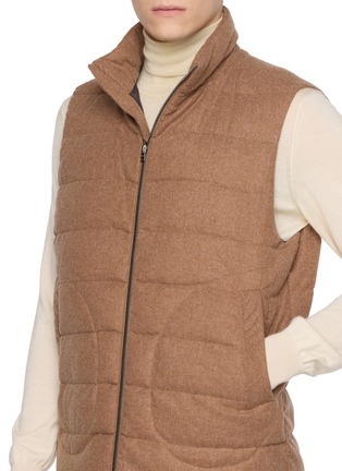  - HERNO - Padded Light Wool Down Gilet