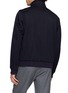 Back View - Click To Enlarge - HERNO - Flap Pocket High Neck Jacket