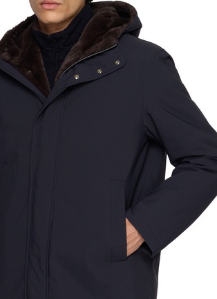  - HERNO - Faux Fur Lined Long Parka Coat