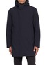 HERNO Faux Fur Lined Long Parka Coat