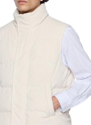  - HERNO - Padded Corduroy Down Vest