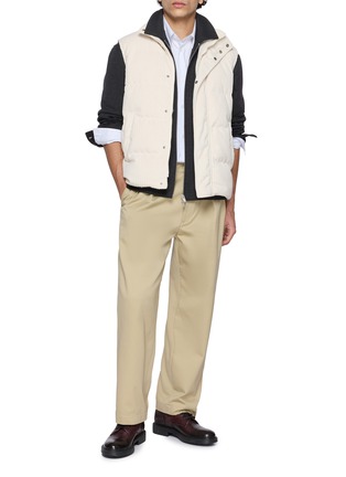 Figure View - Click To Enlarge - HERNO - Padded Corduroy Down Vest