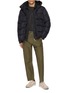Figure View - Click To Enlarge - HERNO - Hooded High Neck Puffer Jacket