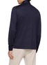 Back View - Click To Enlarge - HERNO - Buttoned Cuff Polo Shirt