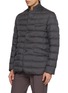 Detail View - Click To Enlarge - HERNO - Double Collar Zip Up Puffer Jacket
