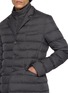  - HERNO - Double Collar Zip Up Puffer Jacket