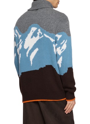 Back View - Click To Enlarge - HERNO - Turtleneck Sweater
