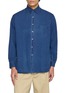 TOMORROWLAND Semi-Wide Collar Cotton Shirt