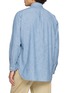 Back View - Click To Enlarge - TOMORROWLAND - Double Pocket Cotton Dungaree Shirt