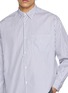  - TOMORROWLAND - Striped Cotton Long Shirt