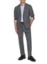 Figure View - Click To Enlarge - TOMORROWLAND - Striped Cotton Long Shirt