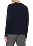 Back View - Click To Enlarge - ARCH4 - Mr Hambley Argyle Print Knit Cashmere Sweater