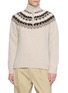 ARCH4 Mr Saint Gervais Turtleneck Zip Knit Cashmere Sweater