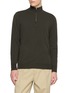 ARCH4 Mr Fenchurch Quarter Zip Knit Cashmere Sweater