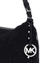 MICHAEL KORS - 'Billy' medium suede fringe shoulder bag 