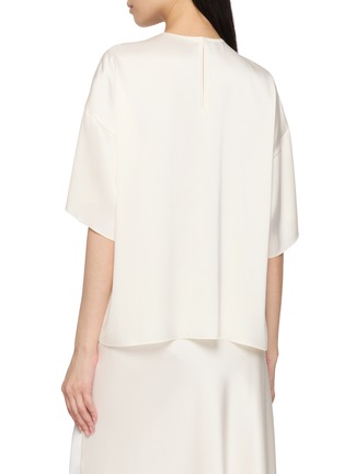 Back View - Click To Enlarge - MS MIN - Relaxed Satin T-Shirt