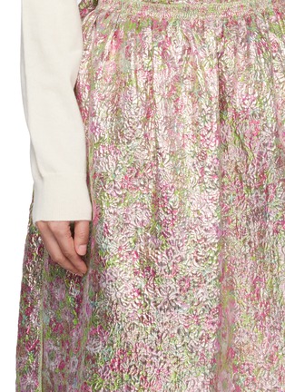  - MS MIN - Layered Elasticated Waist Midi Skirt
