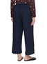 Back View - Click To Enlarge - MS MIN - Scalloped Elasticated Wide Leg Pants