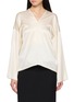 MS MIN V-Neck Fluid Long Sleeve Top