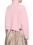 Back View - Click To Enlarge - MS MIN - Relaxed Zip Up Sweater