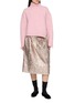 Figure View - Click To Enlarge - MS MIN - Relaxed Zip Up Sweater