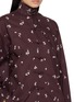  - MS MIN - Floral Print Frog Buttoned Shirt