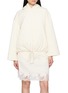 MS MIN Hooded Quilted Hoodie