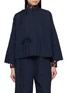 MS MIN Tie Front Wrap Top