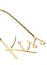 Detail View - Click To Enlarge - LANVIN - 'Kiss' necklace