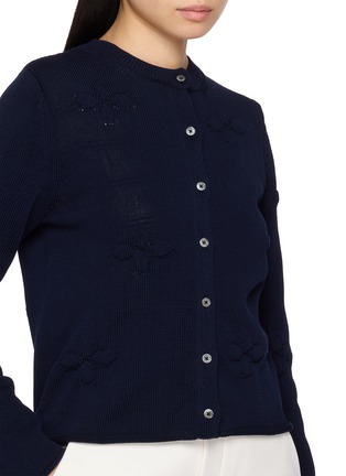  - MS MIN - Rolled Hem Knit Cardigan