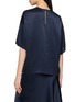 Back View - Click To Enlarge - MS MIN - Relaxed Satin T-Shirt