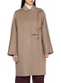 MS MIN Tie Front Cashmere Coat