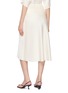 Back View - Click To Enlarge - MS MIN - Elasticated Waist Bias Cut Midi Skirt