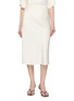 MS MIN Elasticated Waist Bias Cut Midi Skirt