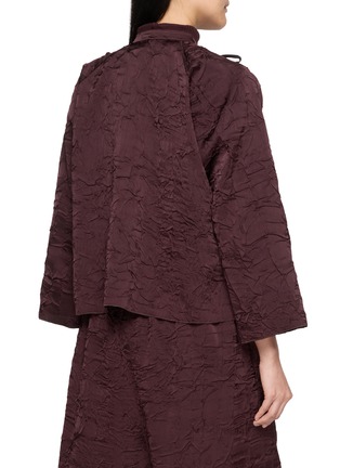 Back View - Click To Enlarge - MS MIN - Pleated Chinese Style Jacket