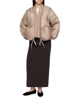Figure View - Click To Enlarge - MS MIN - Open Front Down Jacket