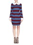 Main View - Click To Enlarge - STELLA JEAN - 'Raffaella' stripe wool structured dress