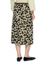 Back View - Click To Enlarge - MS MIN - Floral Print Wrap Midi Skirt