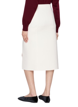 Back View - Click To Enlarge - MS MIN - Zip Up Frog Closure Skirt