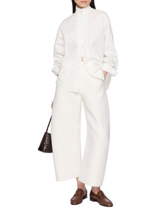 Figure View - Click To Enlarge - MS MIN - High Neck Frog Button Shirt