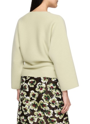 Back View - Click To Enlarge - MS MIN - Round Neck Knit Sweater