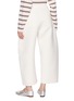 Back View - Click To Enlarge - MS MIN - Double Faced Barrel Leg Pants