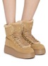 Figure View - Click To Enlarge - BOGNER SHOES - Stockholm 2 Suede Short Boots