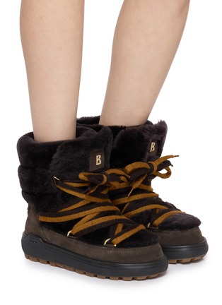 Figure View - Click To Enlarge - BOGNER SHOES - Chamonix S 10 E Suede Boots