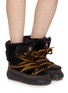 Figure View - Click To Enlarge - BOGNER SHOES - Chamonix S 10 E Suede Boots