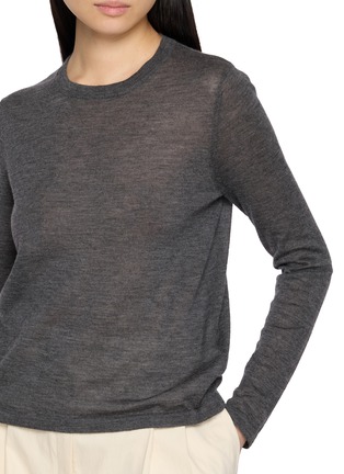  - JOVENS - Ribbed Long Sleeve Knit Top