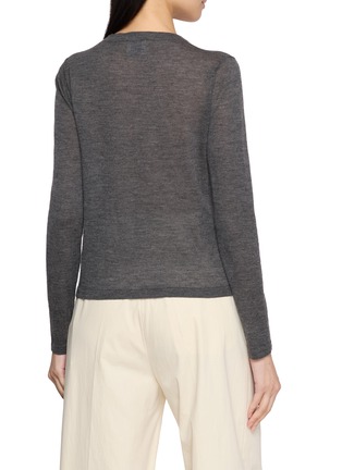 Back View - Click To Enlarge - JOVENS - Ribbed Long Sleeve Knit Top