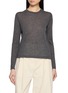 JOVENS Ribbed Long Sleeve Knit Top