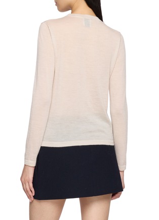 Back View - Click To Enlarge - JOVENS - Ribbed Long Sleeve Knit Top